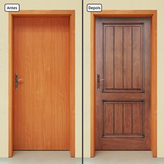 Adesivo Decorativo de Porta - Porta de Madeira - 2171cnpt - comprar online