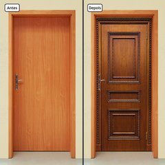 Adesivo Decorativo de Porta - Porta de Madeira - 2174cnpt - comprar online