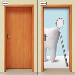 Adesivo Decorativo De Porta - Dentista - 2211cnpt - comprar online