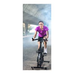 Adesivo Decorativo De Porta - Fitness - Bicicleta - 2221cnpt na internet