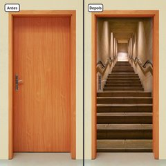 Adesivo Decorativo de Porta - Escada - 2234cnpt - comprar online