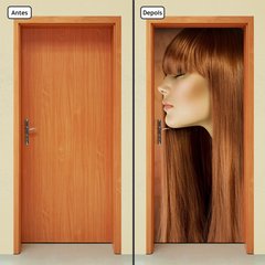 Adesivo Decorativo de Porta - Salão de Beleza - 223cnpt - comprar online