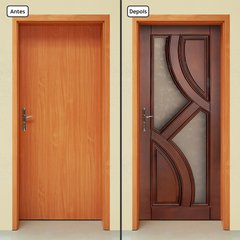 Adesivo Decorativo de Porta - Porta de Madeira - 2255cnpt - comprar online