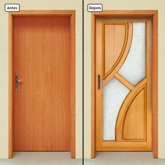 Adesivo Decorativo de Porta - Porta de Madeira - 2260cnpt - comprar online