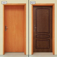 Adesivo Decorativo de Porta - Porta de Madeira - 2267cnpt - comprar online