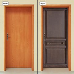 Adesivo Decorativo de Porta - Porta de Madeira - 2268cnpt - comprar online