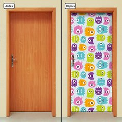 Adesivo Decorativo de Porta - Fantasmas - Infantil - 226cnpt - comprar online