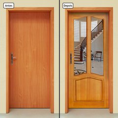 Adesivo Decorativo de Porta - Porta de Madeira - 2270cnpt - comprar online