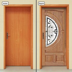 Adesivo Decorativo de Porta - Porta de Madeira - 2278cnpt - comprar online