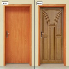 Adesivo Decorativo de Porta - Porta de Madeira - 2279cnpt - comprar online