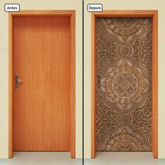 Adesivo Decorativo de Porta - Porta de Madeira - 2280cnpt - comprar online