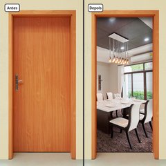 Adesivo Decorativo de Porta - Sala de Jantar - 2306cnpt - comprar online