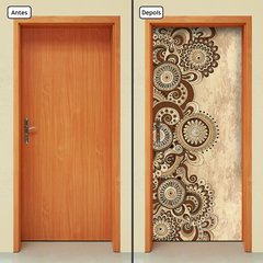 Adesivo Decorativo de Porta - Mandalas - 2323cnpt - comprar online