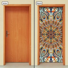 Adesivo Decorativo de Porta - Mandala - 2361cnpt - comprar online