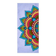 Adesivo Decorativo de Porta - Mandala - 2379cnpt na internet