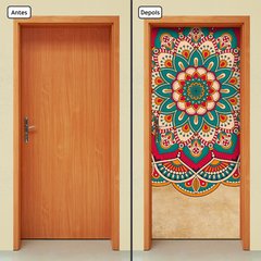Adesivo Decorativo de Porta - Mandala - 2400cnpt - comprar online