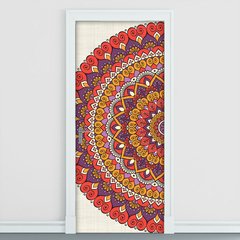 Adesivo Decorativo de Porta - Mandala - 2404cnpt