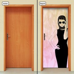 Adesivo Decorativo de Porta - Fashion - Moda - 2407cnpt - comprar online
