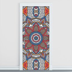 Adesivo Decorativo de Porta - Mandala - 2429cnpt