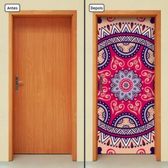 Adesivo Decorativo de Porta - Mandala - 2430cnpt - comprar online