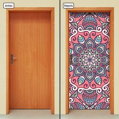 Adesivo Decorativo de Porta - Mandala - 2440cnpt - comprar online