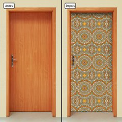 Adesivo Decorativo de Porta - Mandalas - 2441cnpt - comprar online