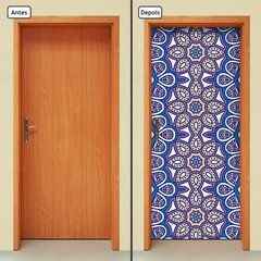 Adesivo Decorativo de Porta - Mandala - 2443cnpt - comprar online