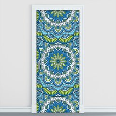 Adesivo Decorativo de Porta - Mandala - 2449cnpt