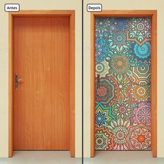 Adesivo Decorativo de Porta - Mandalas - 2450cnpt - comprar online