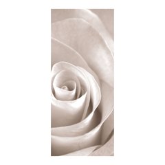 Adesivo Decorativo de Porta - Rosa Branca - Flor - 245cnpt na internet