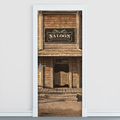 Adesivo Decorativo de Porta - Saloon - 2478cnpt