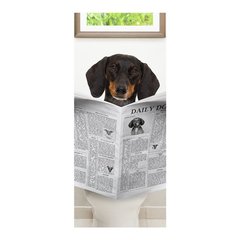 Adesivo Decorativo de Porta - Cachorro - Pet Shop - 2484cnpt na internet