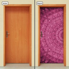 Adesivo Decorativo de Porta - Mandala - 2486cnpt - comprar online