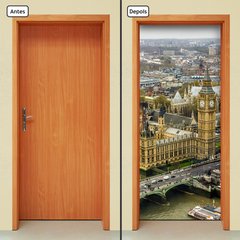 Adesivo Decorativo de Porta - Londres - 2502cnpt - comprar online