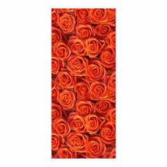 Adesivo Decorativo de Porta - Flores - Rosas - 2509cnpt na internet