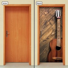 Adesivo Decorativo de Porta - Violão - Música - 2514cnpt - comprar online