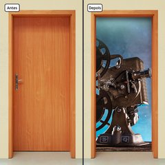 Adesivo Decorativo de Porta - Cinema - Projetor - 2525cnpt - comprar online