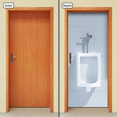 Adesivo Decorativo de Porta - Banheiro - 2548cnpt - comprar online