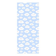 Adesivo Decorativo de Porta - Nuvens - Infantil - Azul - 2579cnpt na internet