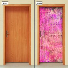 Adesivo Decorativo de Porta - Abstrato - 2621cnpt - comprar online