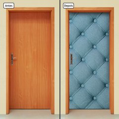 Adesivo Decorativo de Porta - Capitonê - 2628cnpt - comprar online