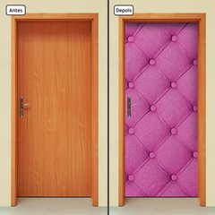 Adesivo Decorativo de Porta - Capitonê Pink - 2635cnpt - comprar online
