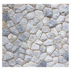 Papel de Parede Pedras Rustico Quarto Sala Painel Adesivo - 264pc - comprar online