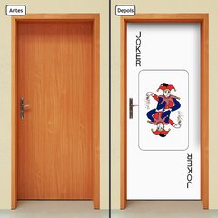 Adesivo Decorativo de Porta - Coringa - 2663cnpt - comprar online