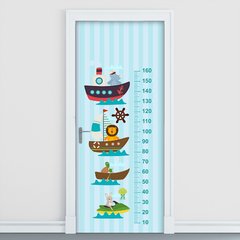 Adesivo Decorativo de Porta - Régua de Crescimento - Infantil - 2680cnpt