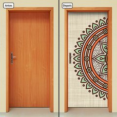 Adesivo Decorativo de Porta - Mandala - 273cnpt - comprar online