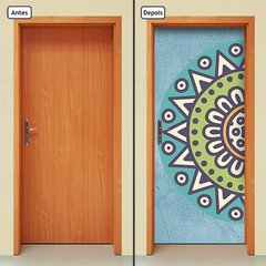 Adesivo Decorativo de Porta - Mandala - 274cnpt - comprar online