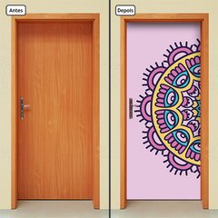 Adesivo Decorativo de Porta - Mandala - 275cnpt - comprar online