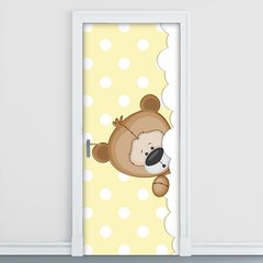 Adesivo Decorativo de Porta - Ursinhos - Infantil - 276cnpt