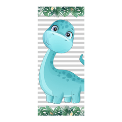 Adesivo Decorativo de Porta Dinossauros Dino Infantil Quarto - 2787mlpt na internet